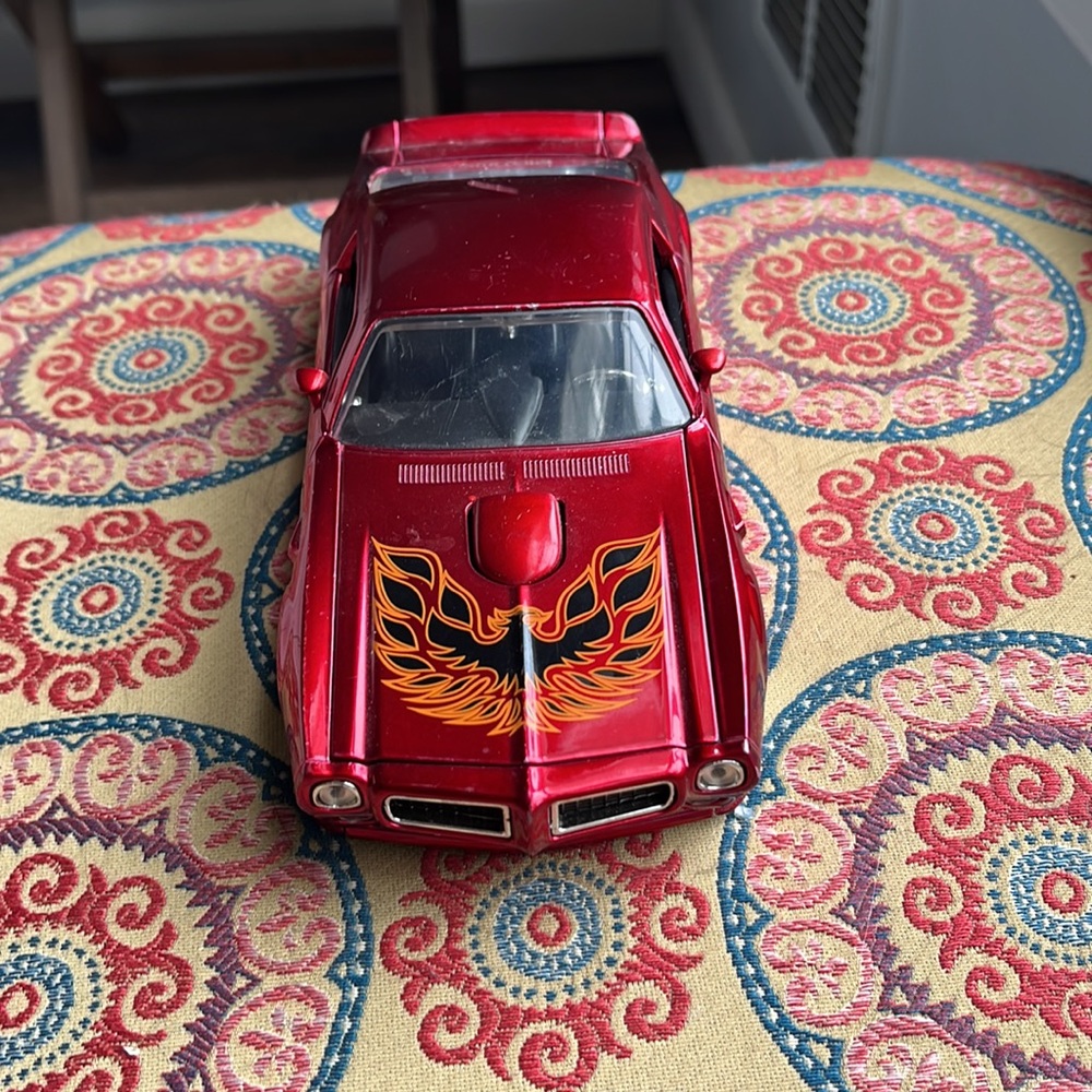 Die cast Red Pontiac Trans am # numbered  New condition without tags or box - Picture 2 of 12